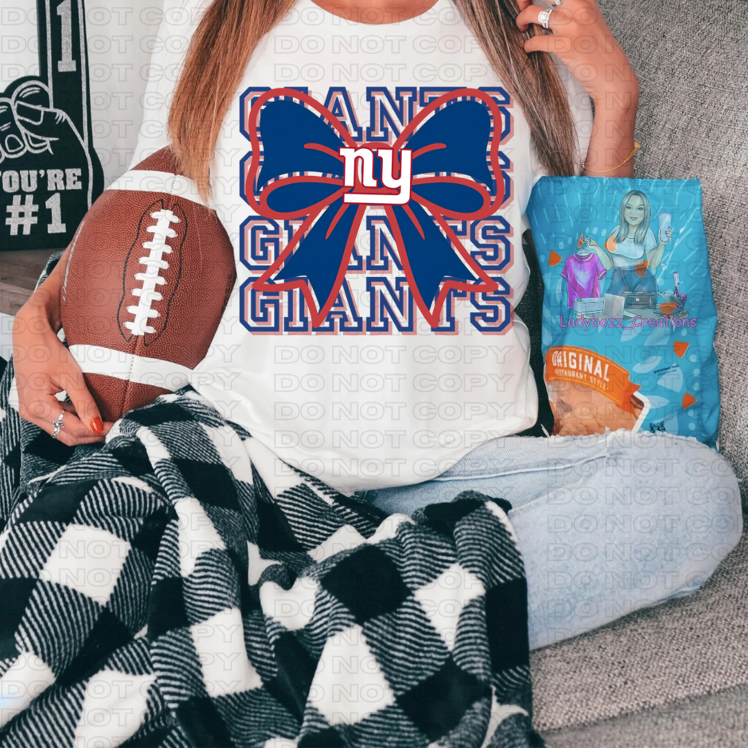 Football Coquette DTF PRINT ONLY/Every Team is on here/nfl