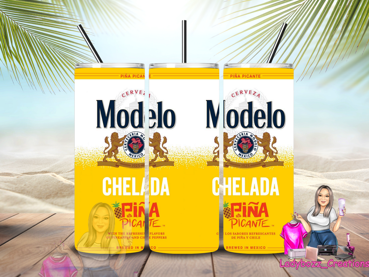 Modelo Tumbler/ or sublimation print/several options