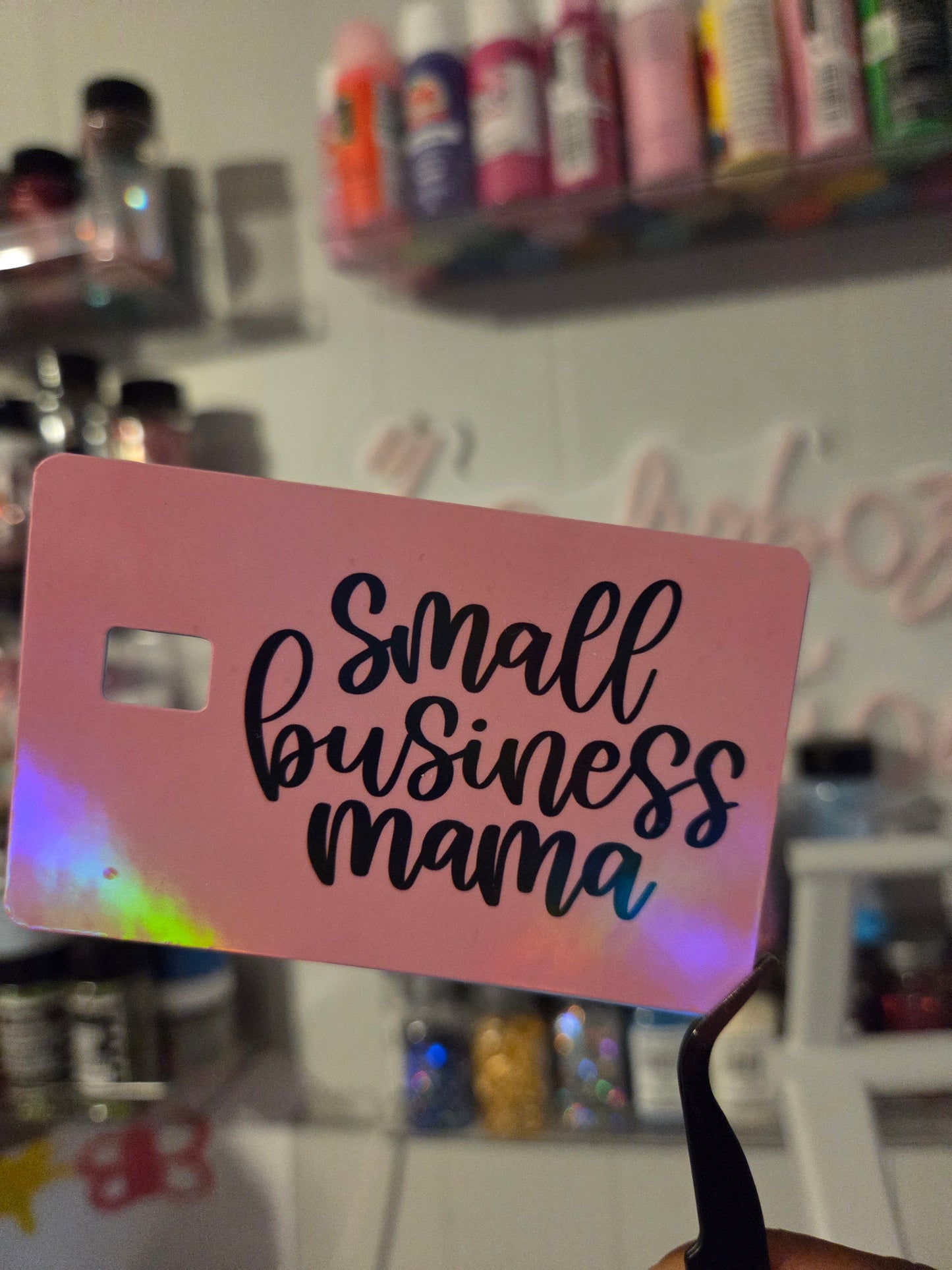 Small Business Card Stickers/Card Skins