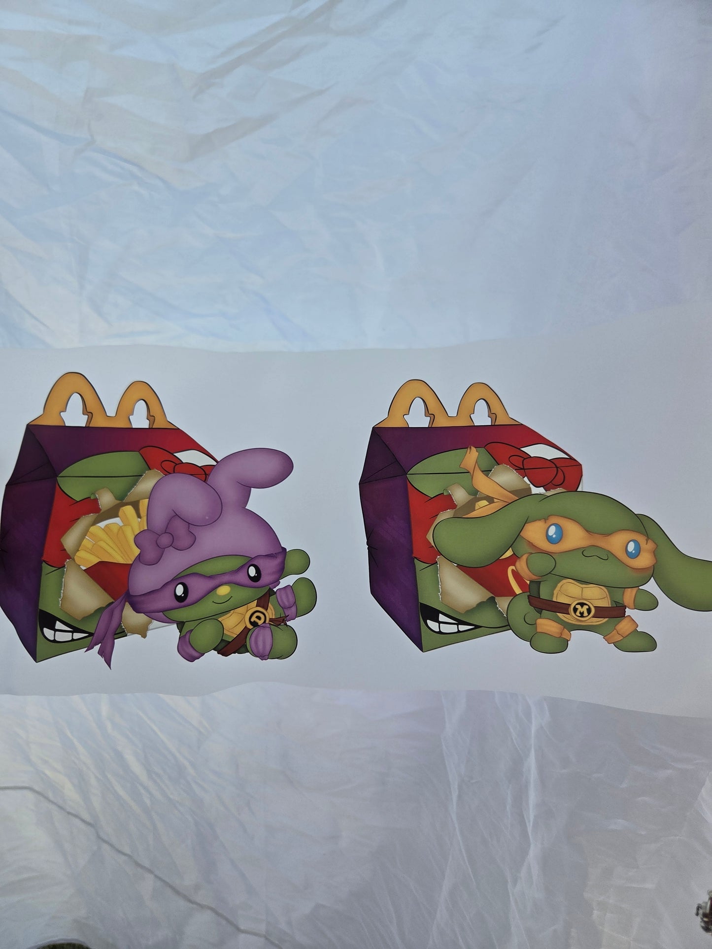 Ninja Turtle Gangsheet Prints/6 images