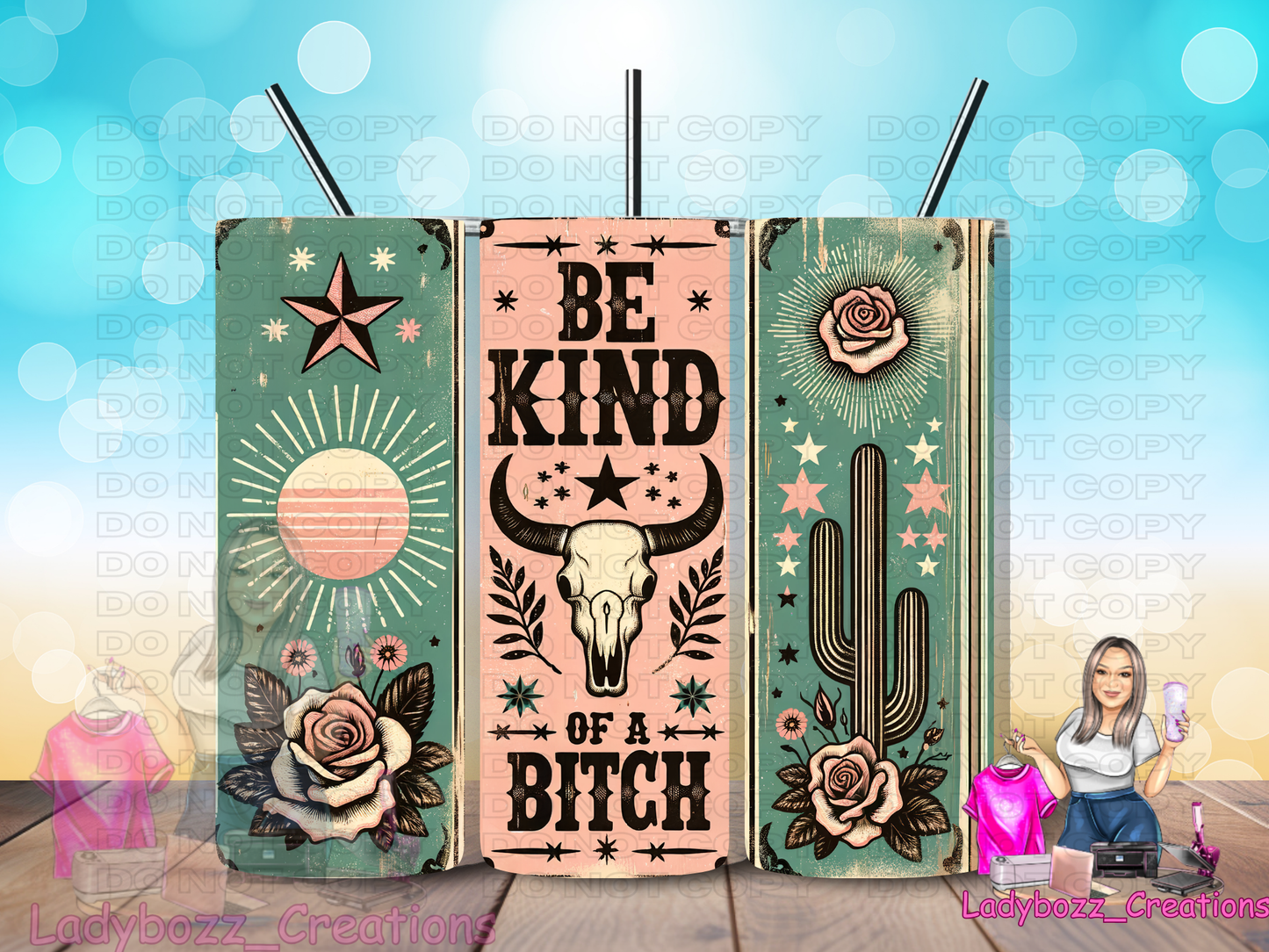 Be a Kind Bit**/ Tumbler/ or sublimation print