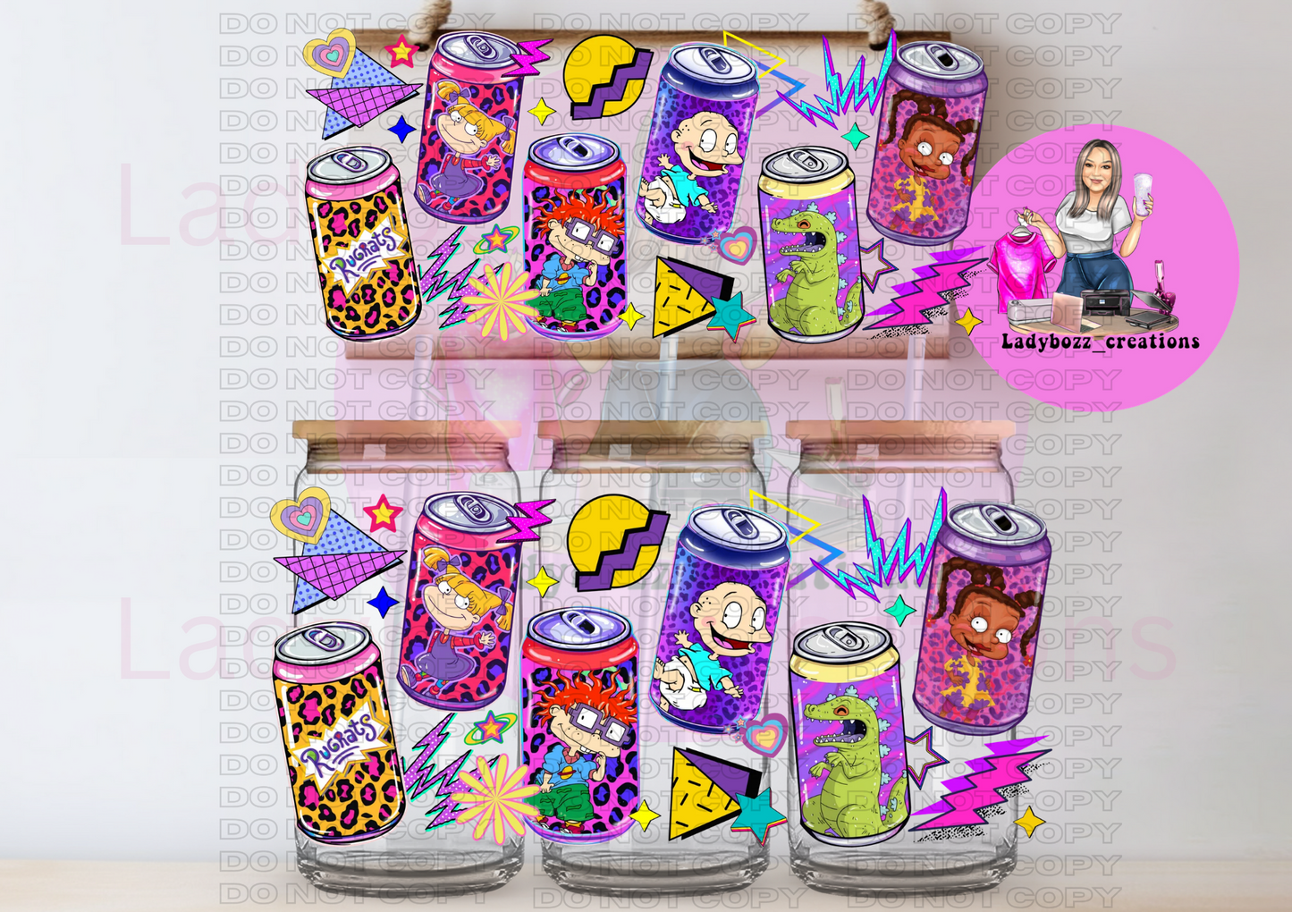 Rugrats/2 Wraps Only or Libbey Cup