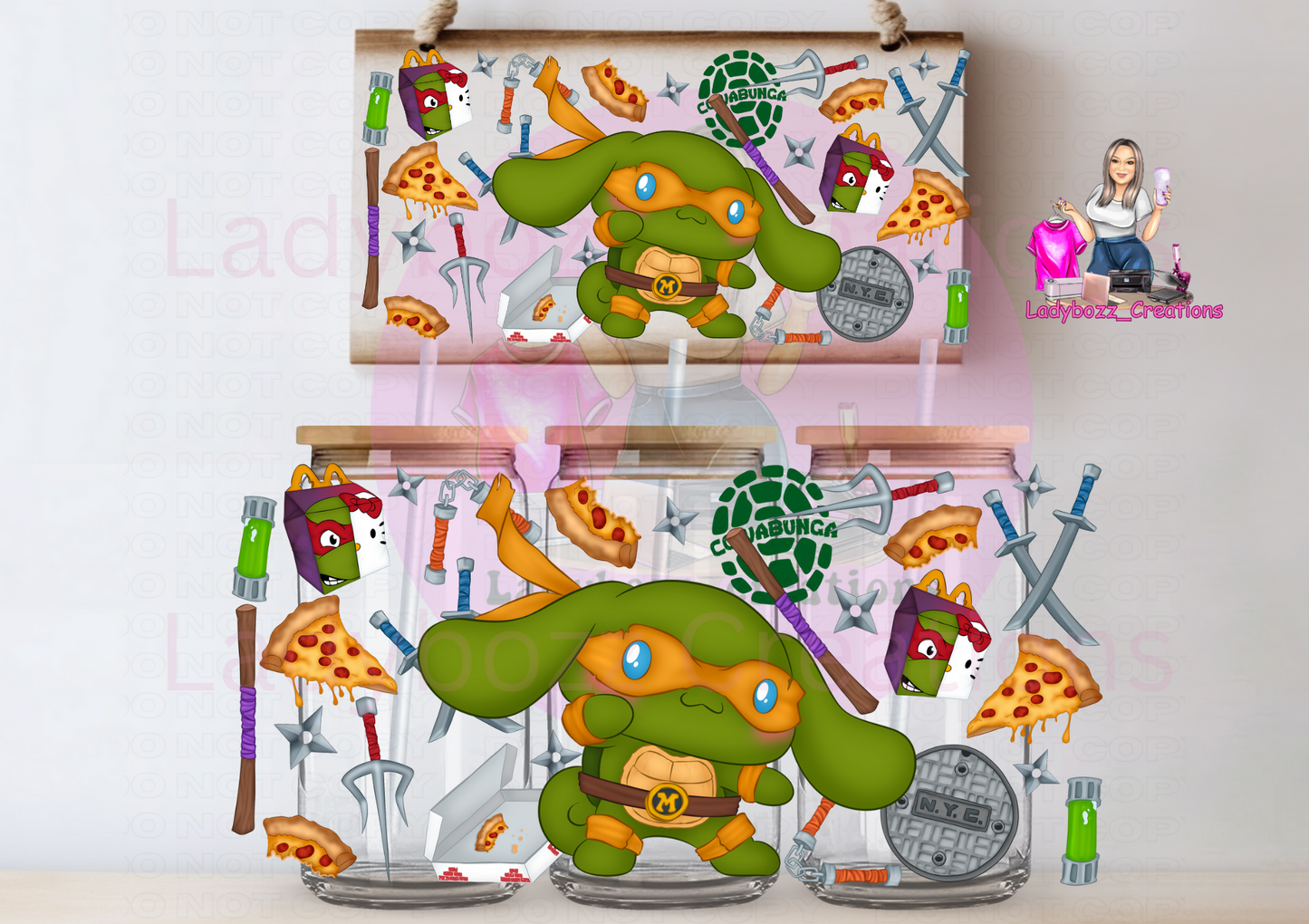 Ninja Turtles/Hello Kitty/Halloween / WRAP BUNDLE