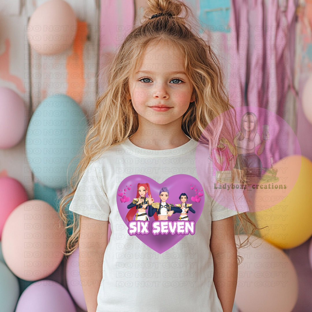 Huntrix/Kpop/6-7/kids/tshirts