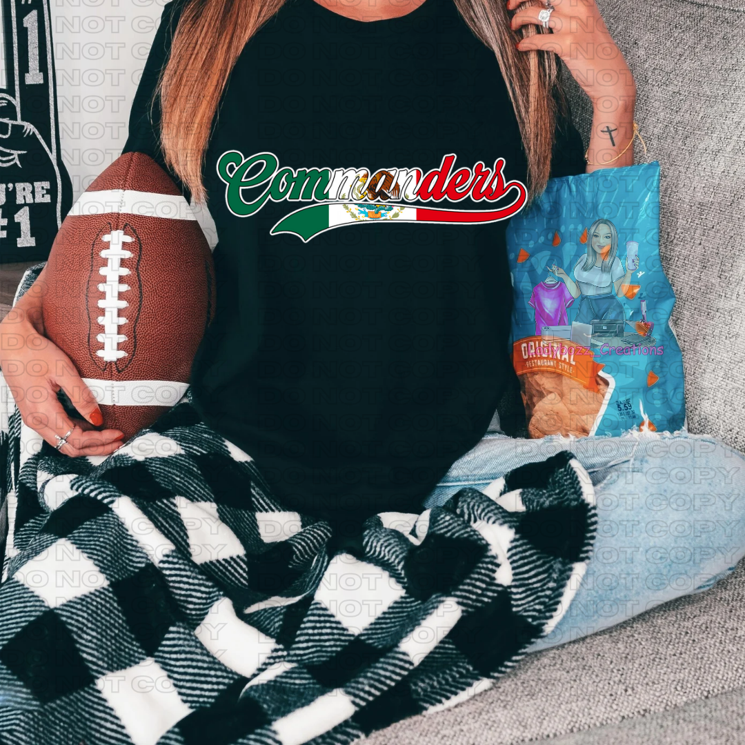 Football/Mexico Flag Teams/ DTF PRINT ONLY/Every Team is on here/nfl