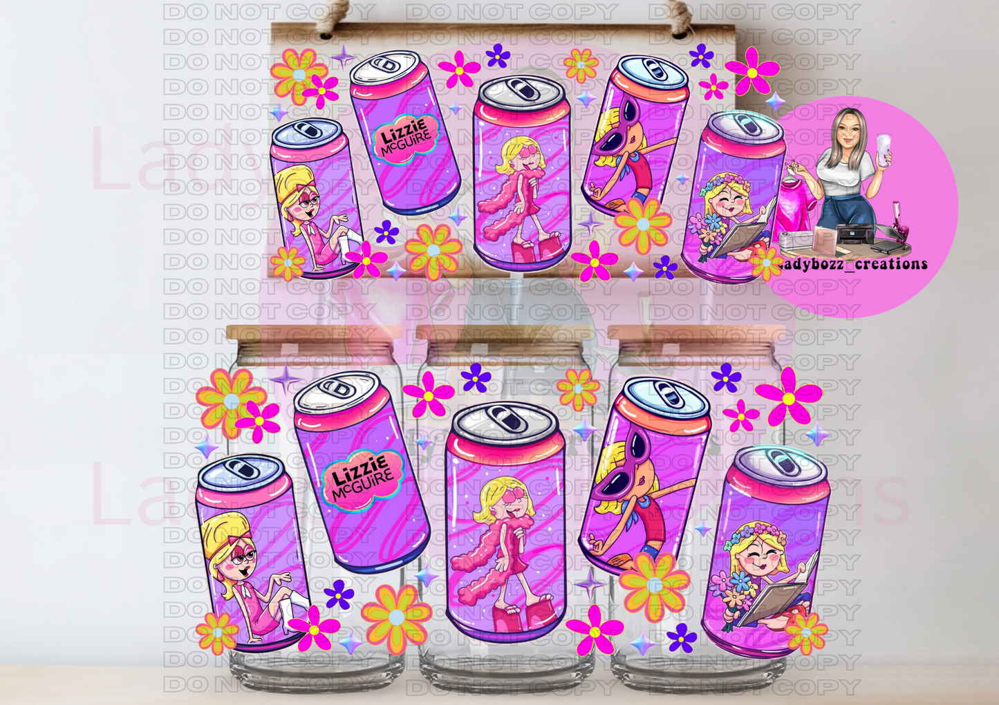 Lizzie Girl/2 Wraps Only or Libbey Cup