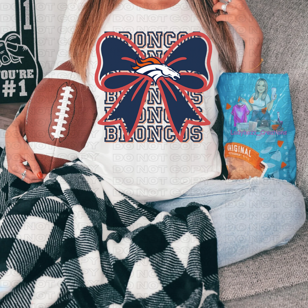 Football Coquette DTF PRINT ONLY/Every Team is on here/nfl