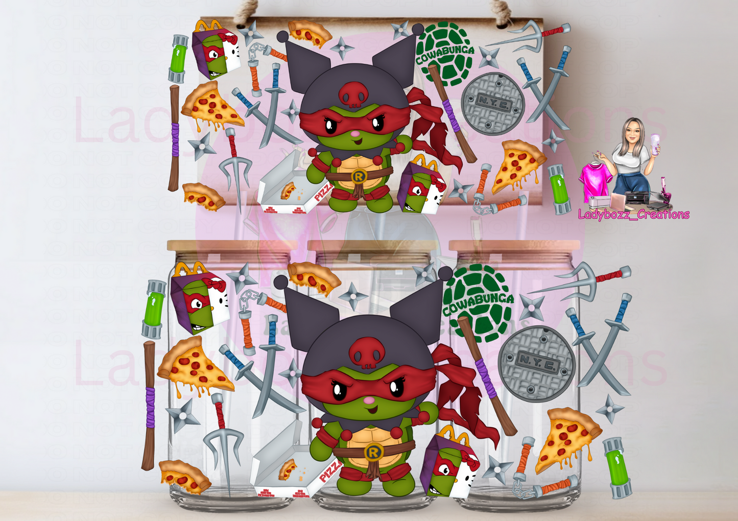 Ninja Turtles/Hello Kitty/Halloween / WRAP BUNDLE