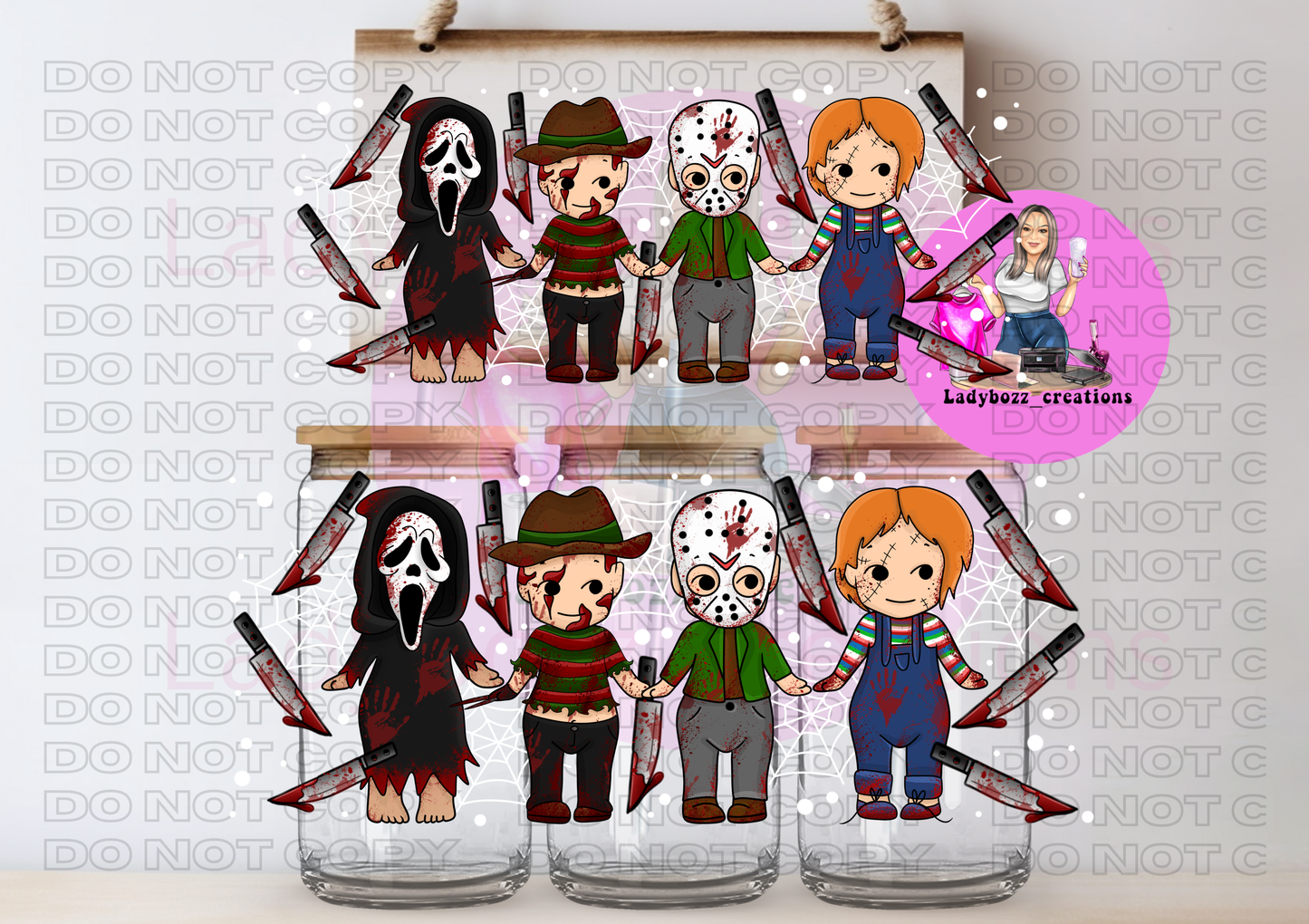 Sonny Angels/Scary/Halloween/2 Wraps Only or Libbey Cup