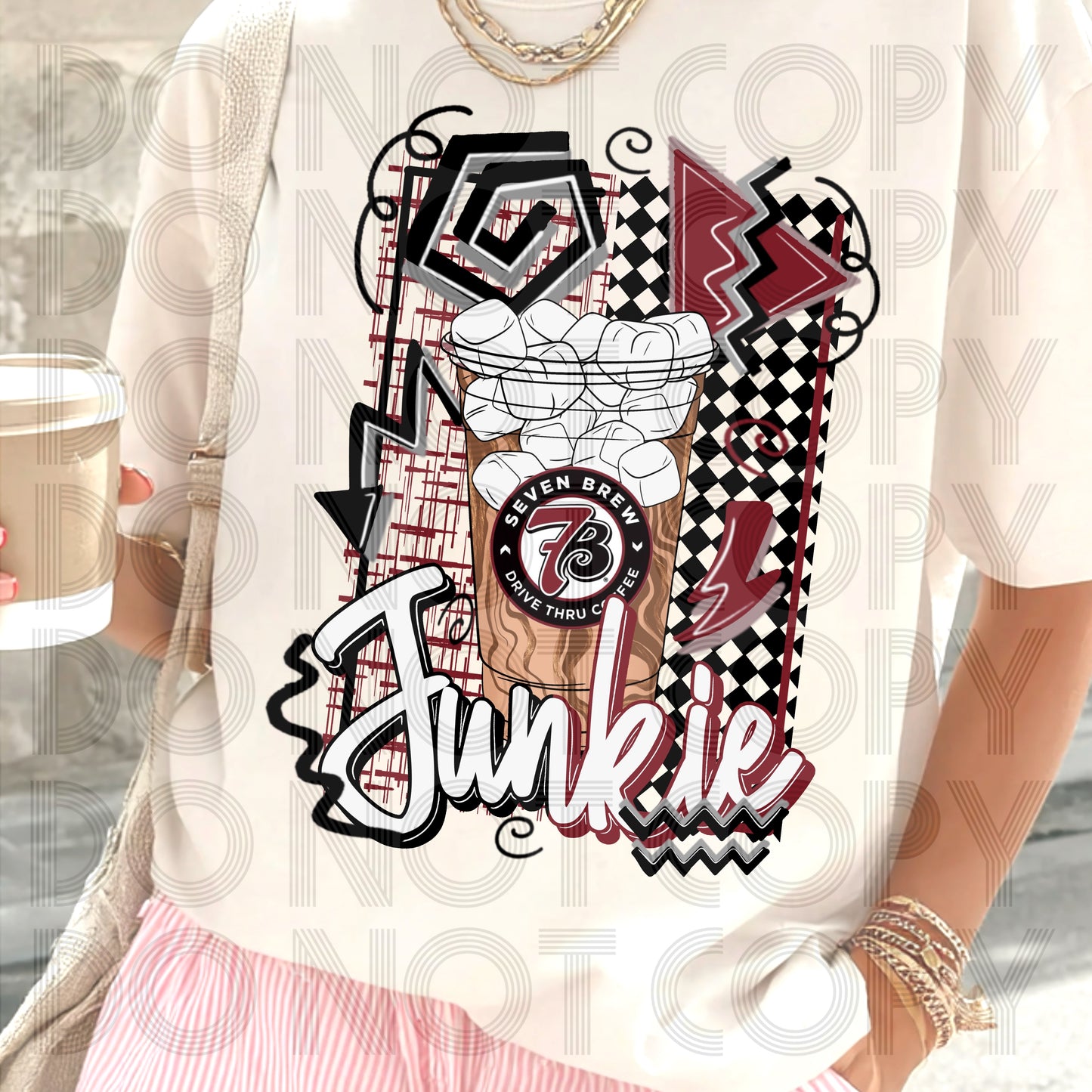 Junkie 76/Coffee/Tshirt or print only/