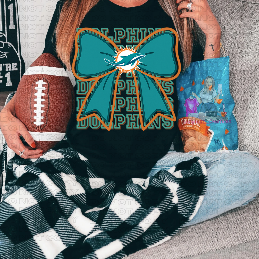 Football Coquette DTF PRINT ONLY/Every Team is on here/nfl