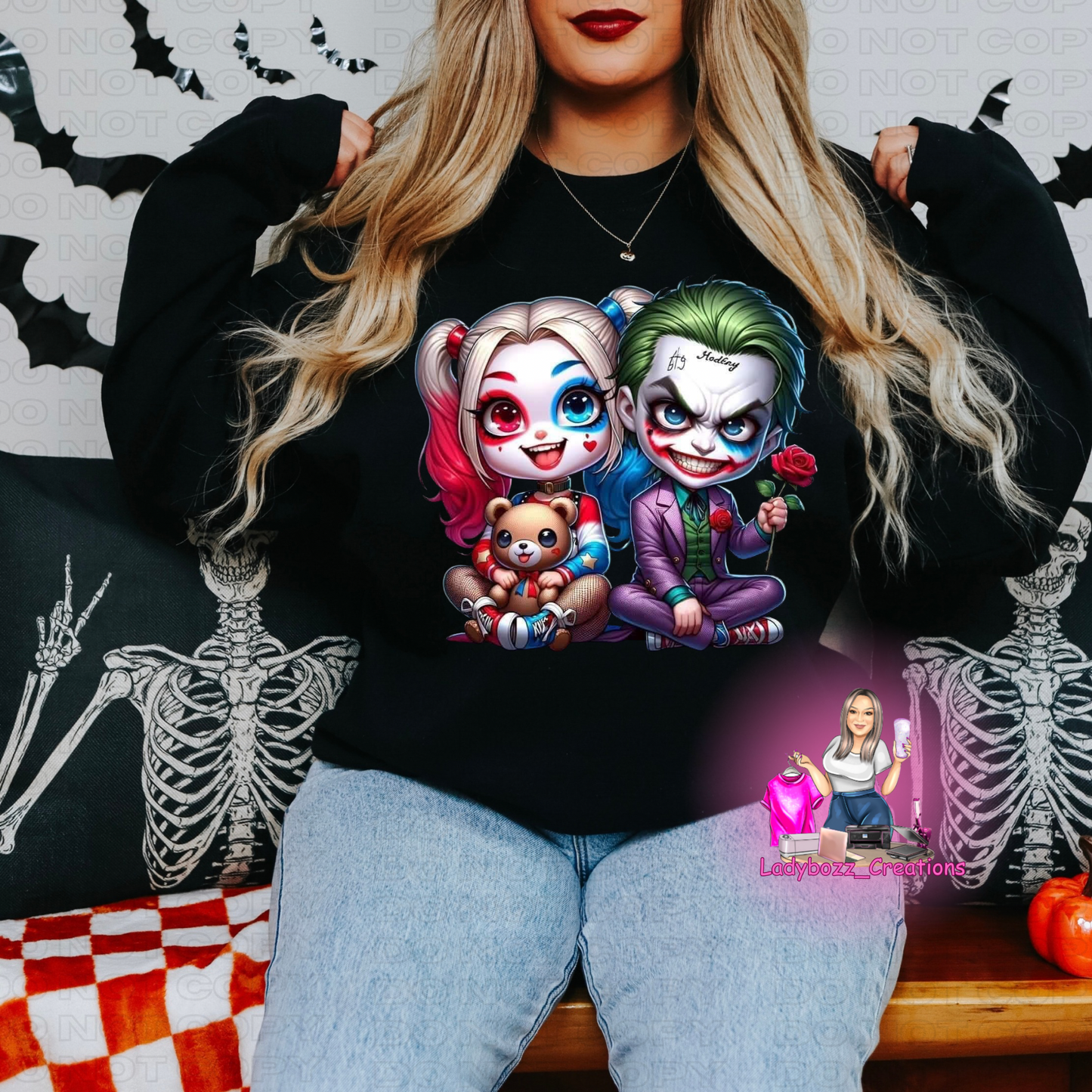 Harley Quinn and Joey Sweatshirt