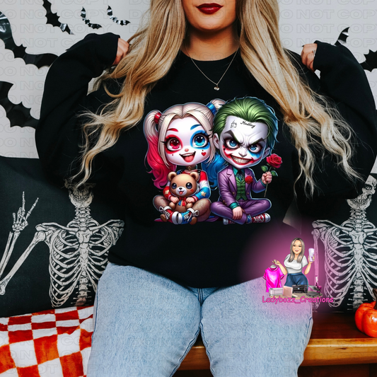 Harley Quinn and Joey Sweatshirt