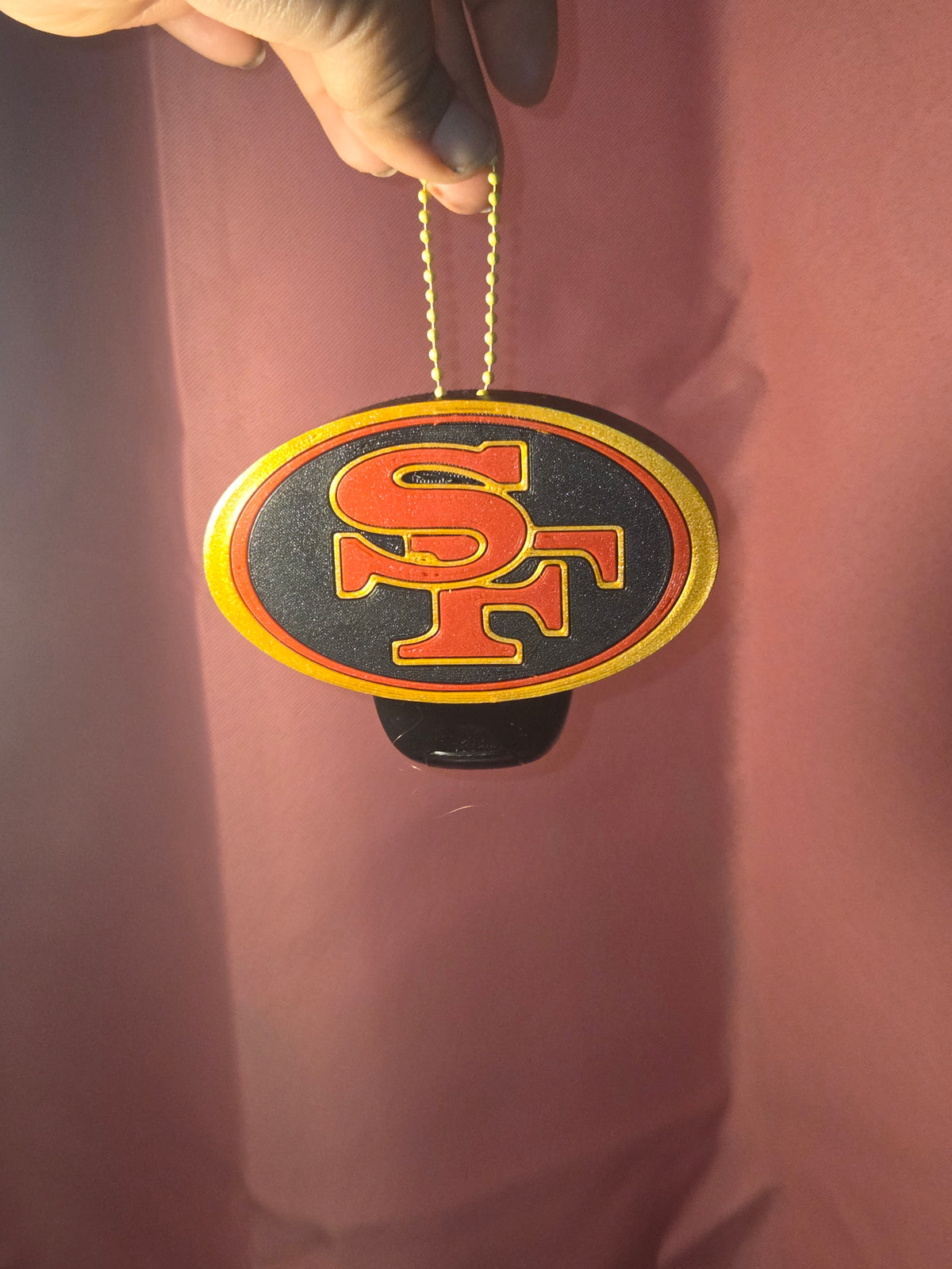 SF Hand Sanitizer Holder/Football/3D