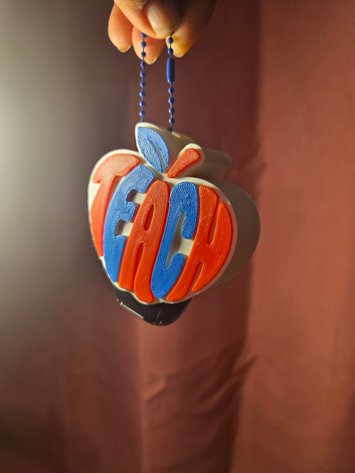 Teacher Heart Shaped Hand Sanitizer Holder/3D
