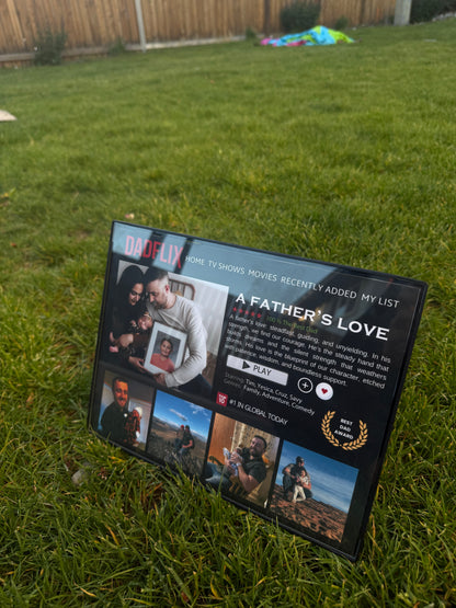Custom Dad photo frame