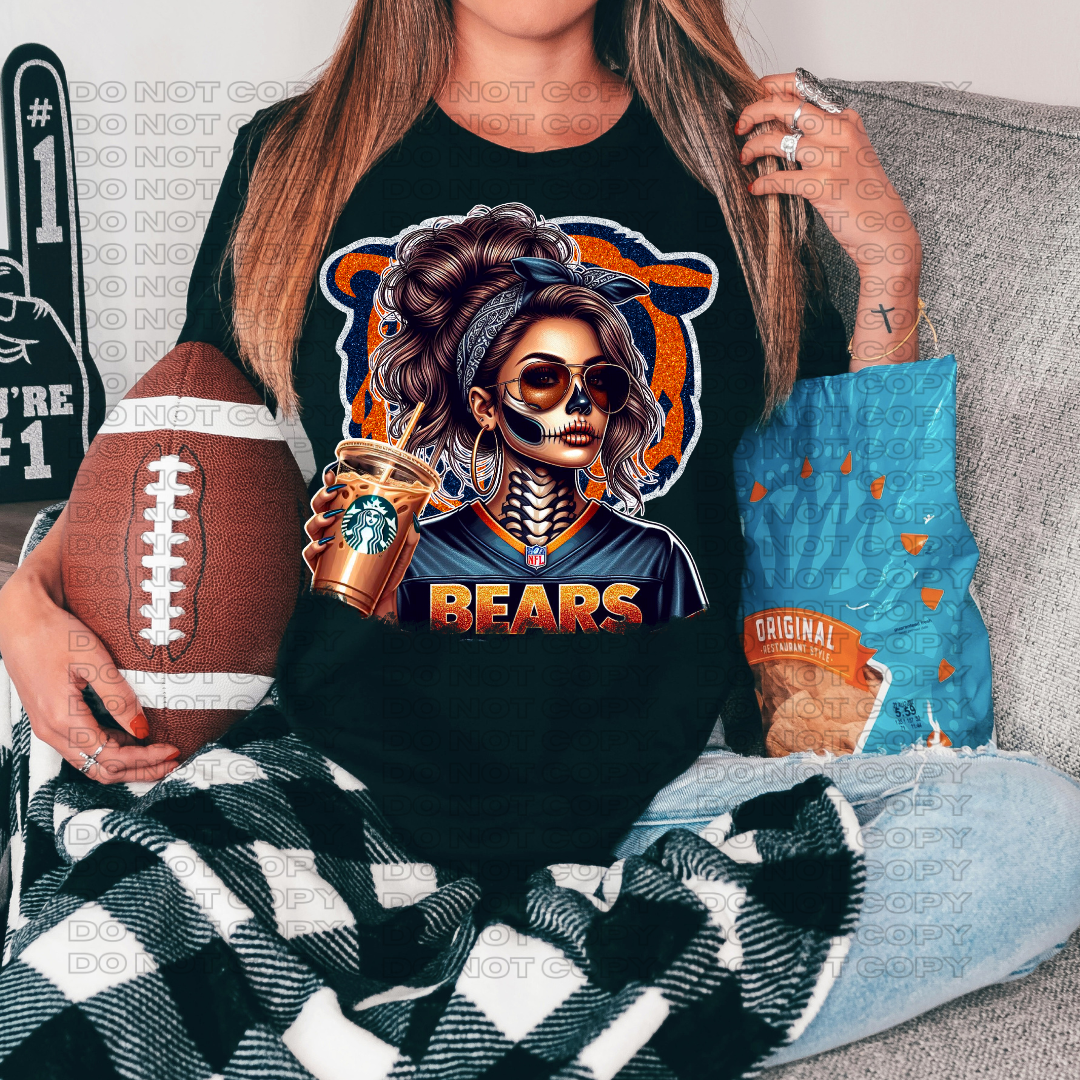 Skelly Football Girls/Every Team Available/Tshirt