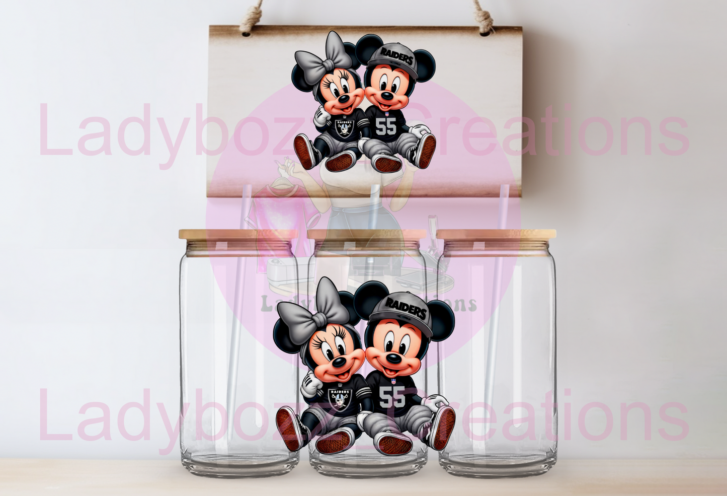 Mickey and Minnie Football