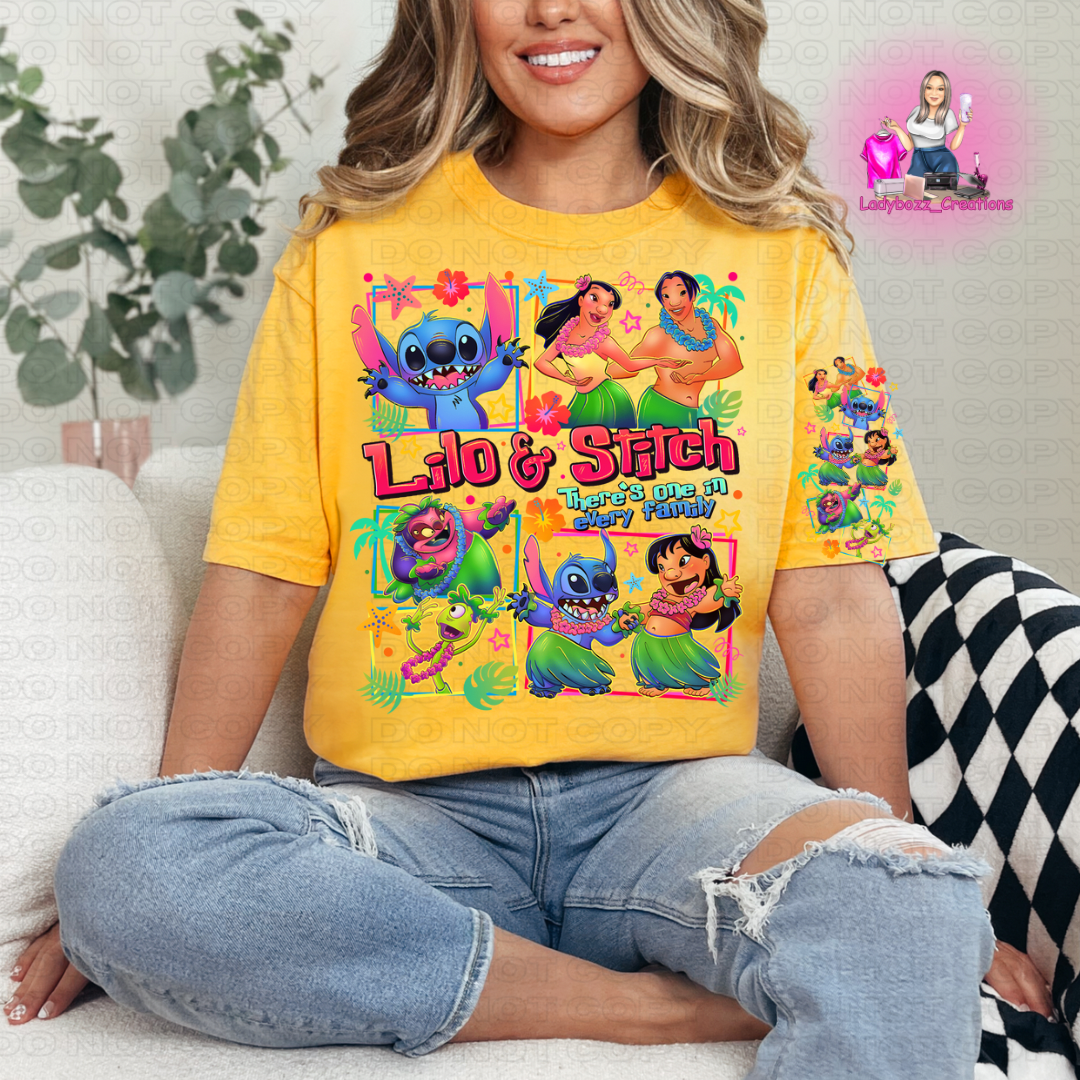 Lilo and Stitch DTF Print - MANY OPTIONS