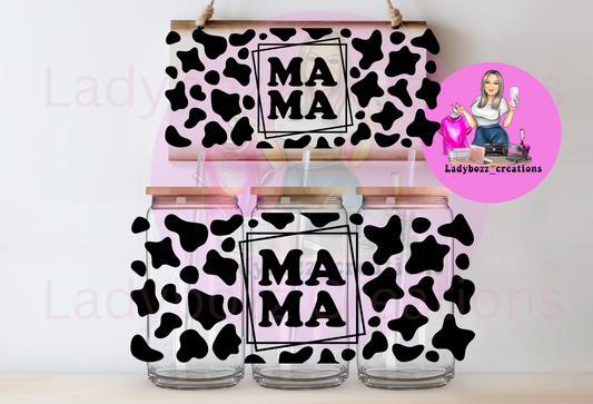 Mama Cow Print