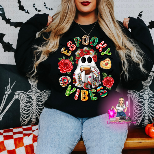 Multiple Ghost Sweatshirt Options