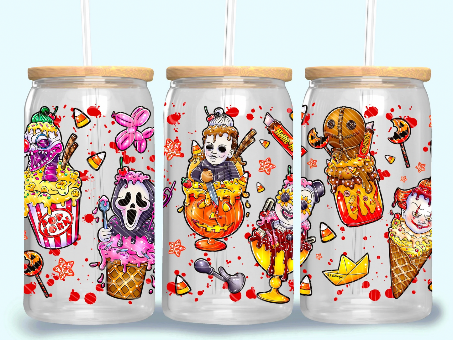 Popsicle Horror Bundle /Libbey 10 Wraps