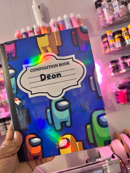 Custom composition notebooks