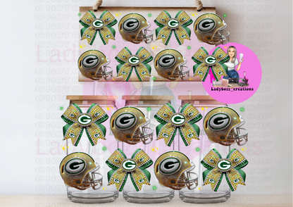 Glitter Football Wraps
