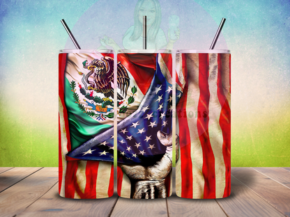 Mexico American Tumbler