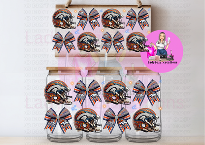 Glitter Football Wraps