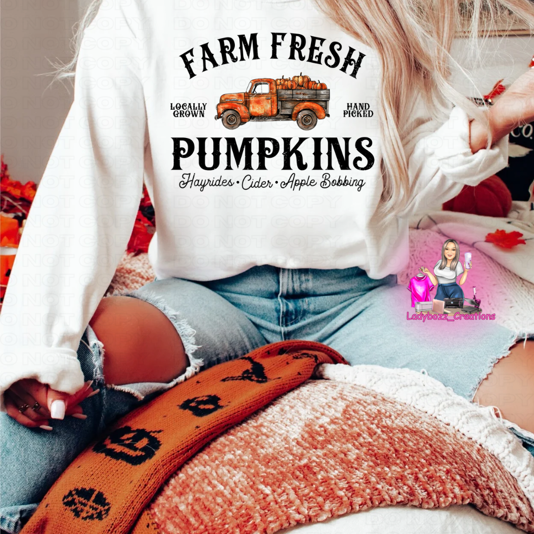Farm Fresh Pumpkins Sweatshirt