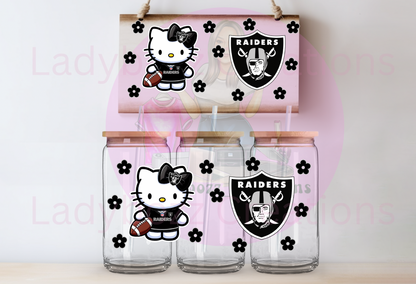 Hello Kitty NFL UV DTF Wrap