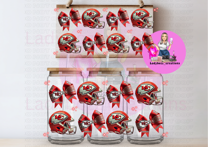 Glitter Football Wraps