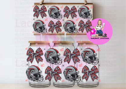 Glitter Football Wraps