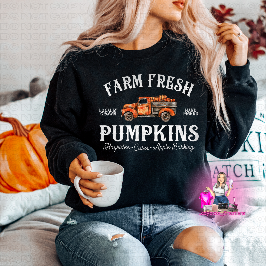 Farm Fresh Pumpkins Sweatshirt