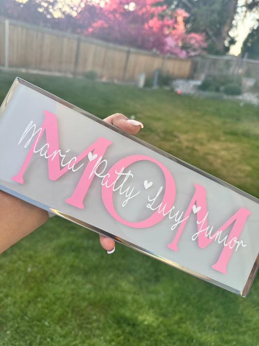 Custom Mom Plaque