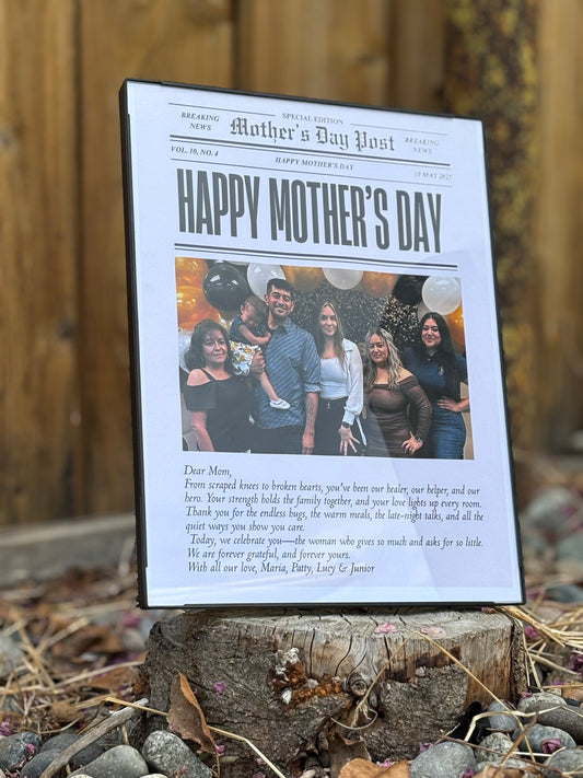 Custom Mom photo frame