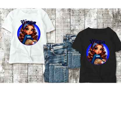 Zodiac girl shirts