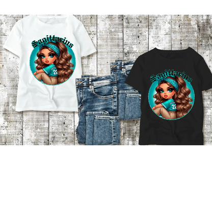 Zodiac girl shirts