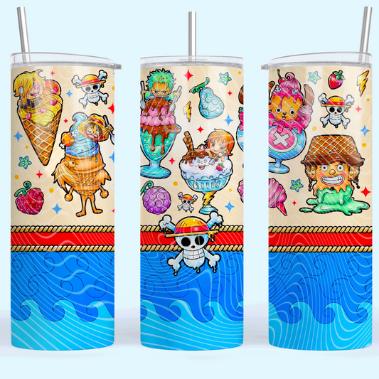 Pirate  Popsicle Tumbler