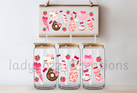 HELLO KITTY PINK SWEATS WRAP