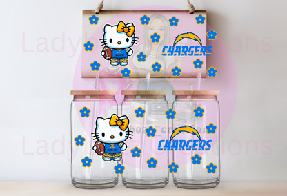 Hello Kitty NFL UV DTF Wrap