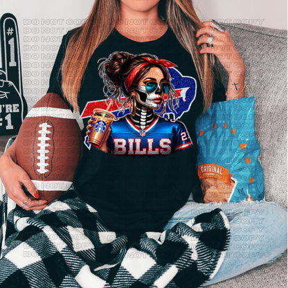 Skelly Football Girls/Every Team Available/Tshirt