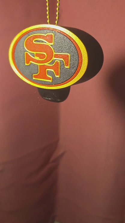 SF Hand Sanitizer Holder/Football/3D