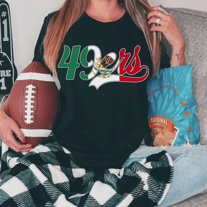 Mexico Flag NFL TEAM DTF IMAGE ONLY