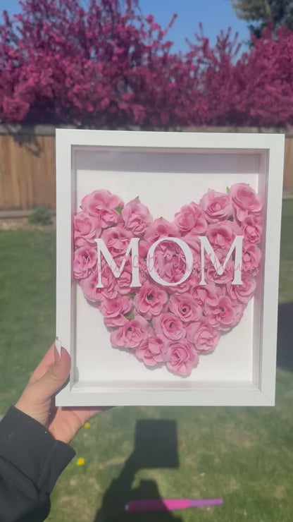 Custom Mom Shadow Box/Personalized
