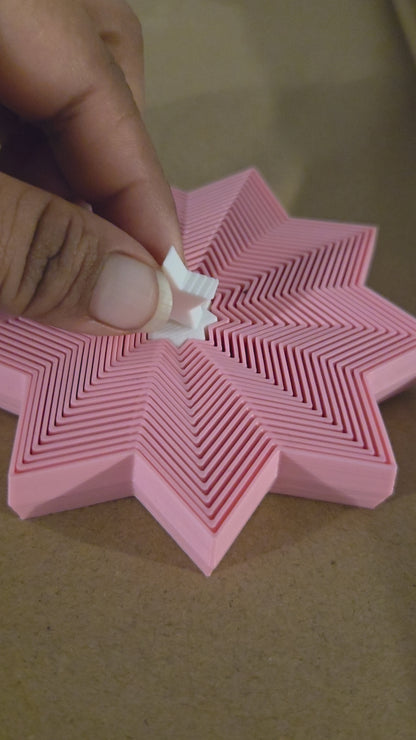 Swirl Fidget Spinner/3D print