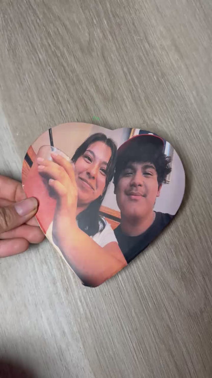 Custom Photo Heart Chocolate Box