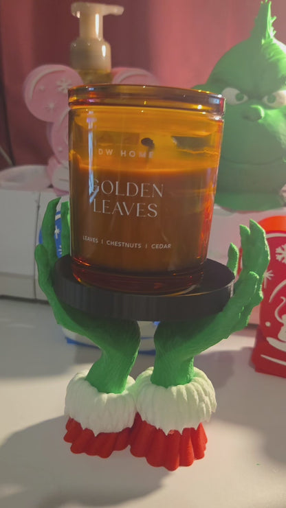 Green Guy Candle Holder /Christmas – 3D Printed