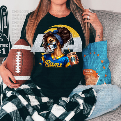 Skelly Football Girls/Every Team Available/Tshirt